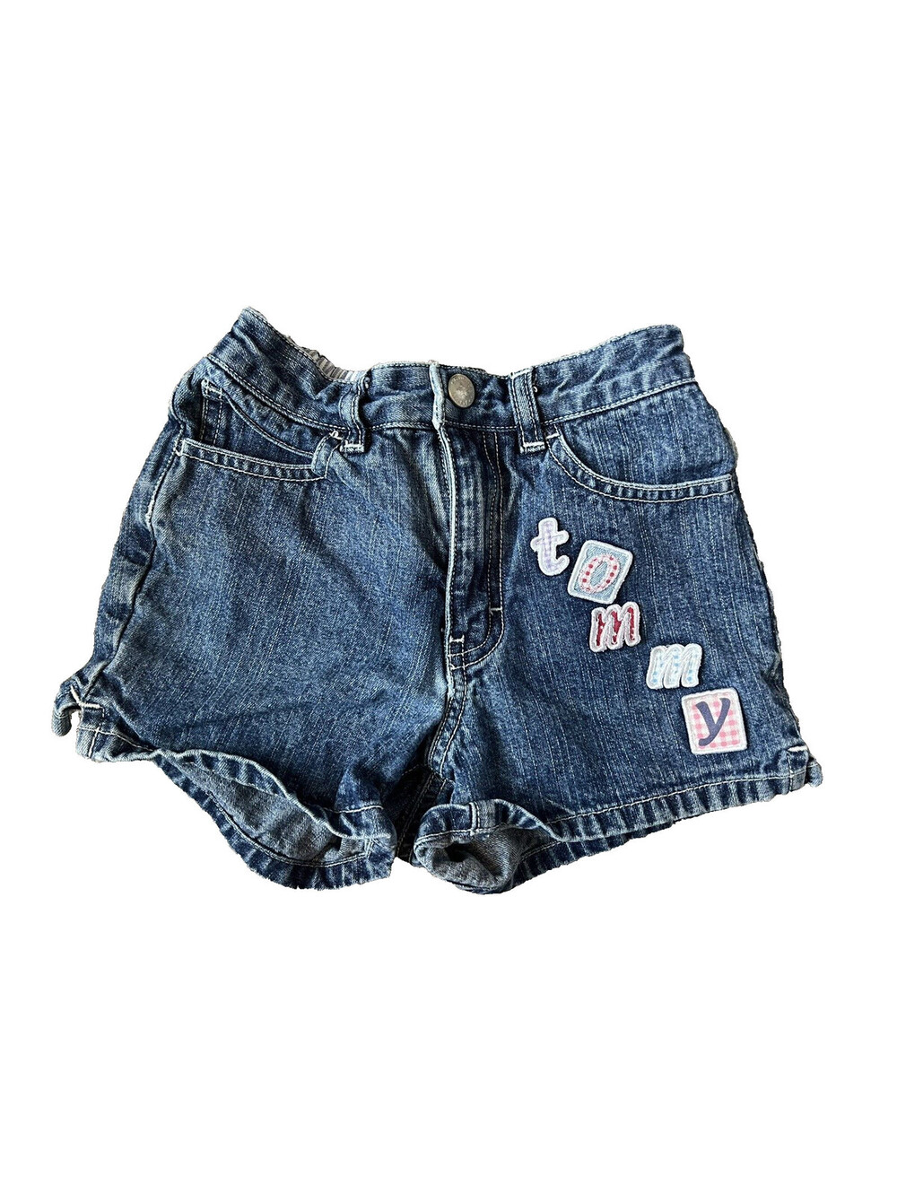 Tommy Hilfiger Denim Shorts Little Girls Sz 6 Vintage